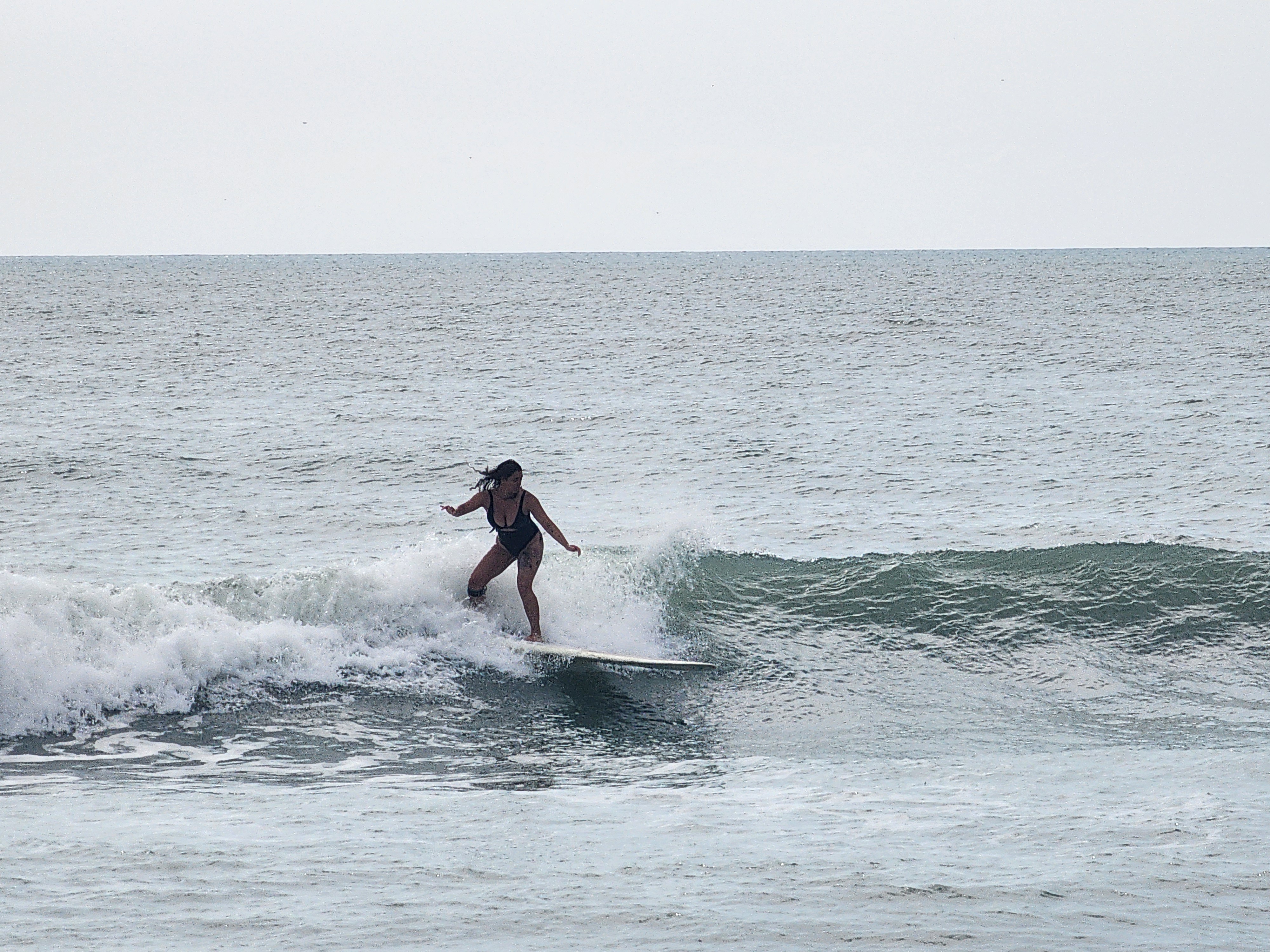Cocoa Beach surf photo 10 — 2'+ longboard waves breaking to beach — super fun morning! Bean Reefers were shredding.