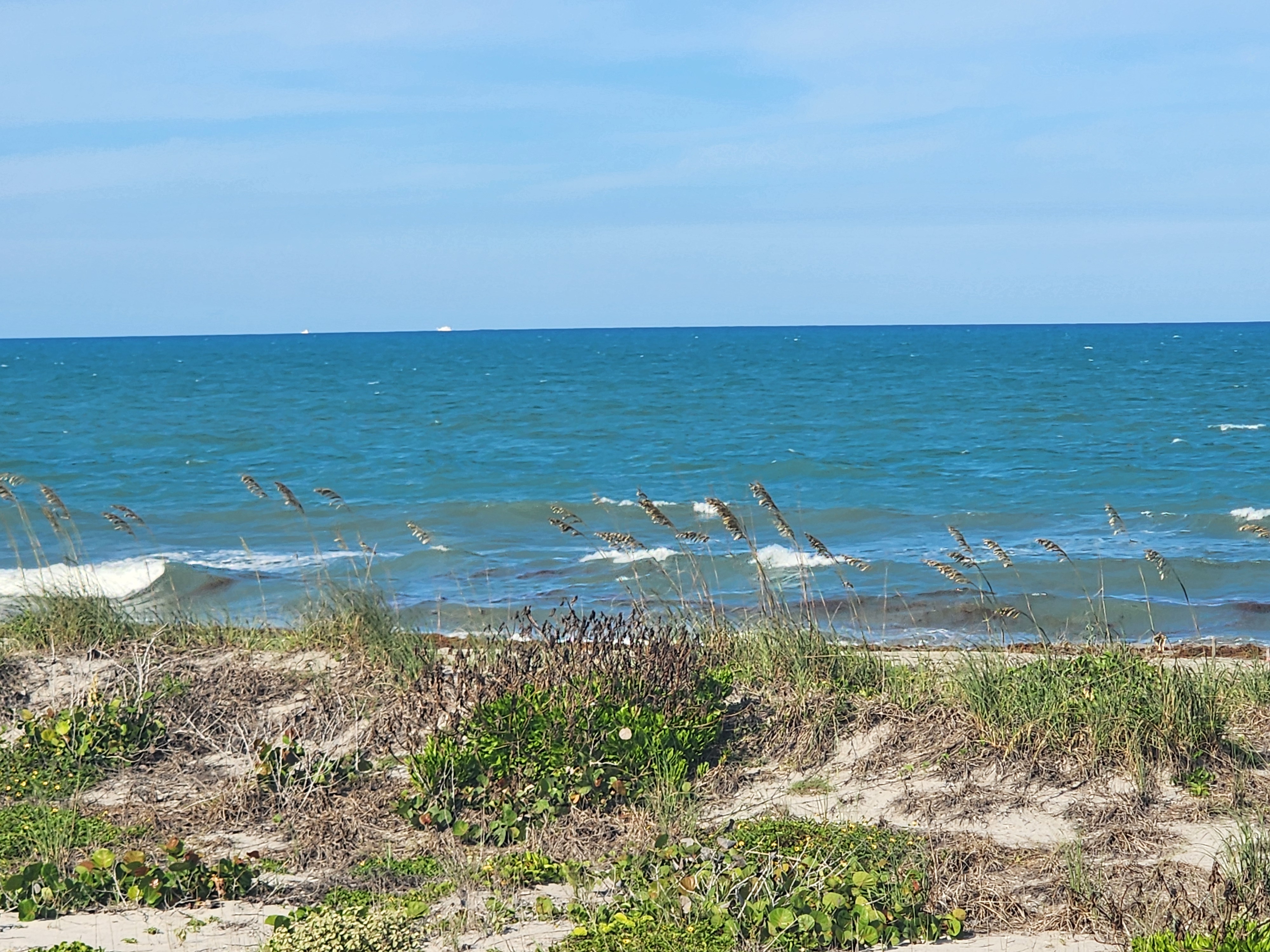 Cocoa Beach surf photo 3 — 5:45 PM hightide — 1-2' ESE bump, longboard or grom wave. Welcome to the doldrums.